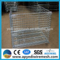 hot sale Folding steel stackable storage cage